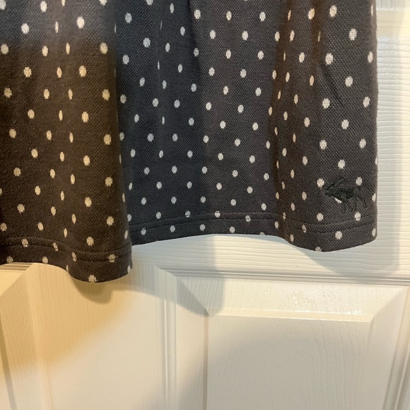 Abercrombie & Fitch Charcoal Polka Dot Top - Picture 5 of 11